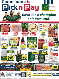 Pick n Pay specials catalogue – valid from 09/07/2026