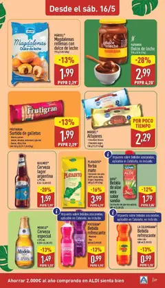 Vista previa MÁRDEL® Magdalenas rellenas con dulce de leche, Magdalenas rellenas con dulce de leche válido desde el 11.05.2026 | Página: 27