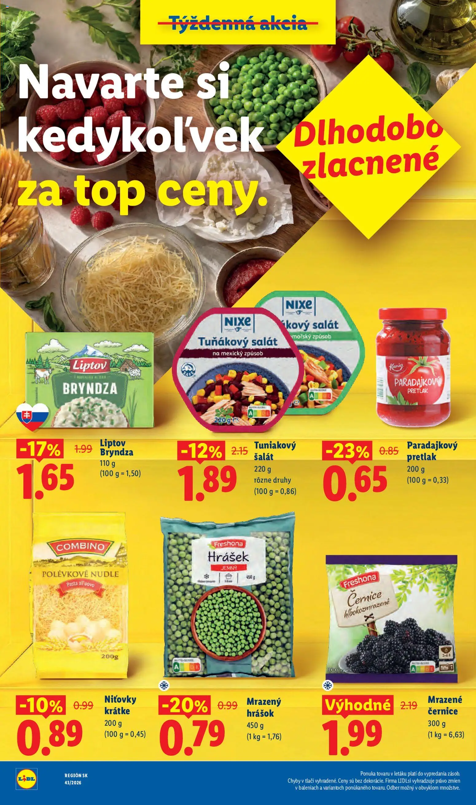 Nové Lidl akcie – leták je platný od 19.10.2026 | Strana: 8