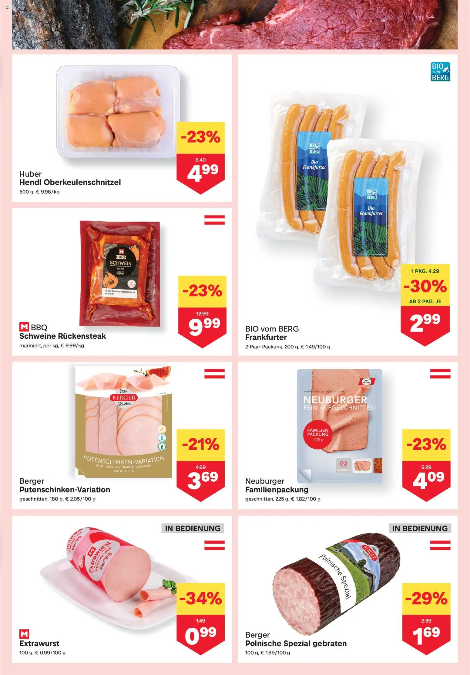 MPREIS Flugblatt gültig ab 21.05.2026 | Seite: 3 | Produkte: Schinken