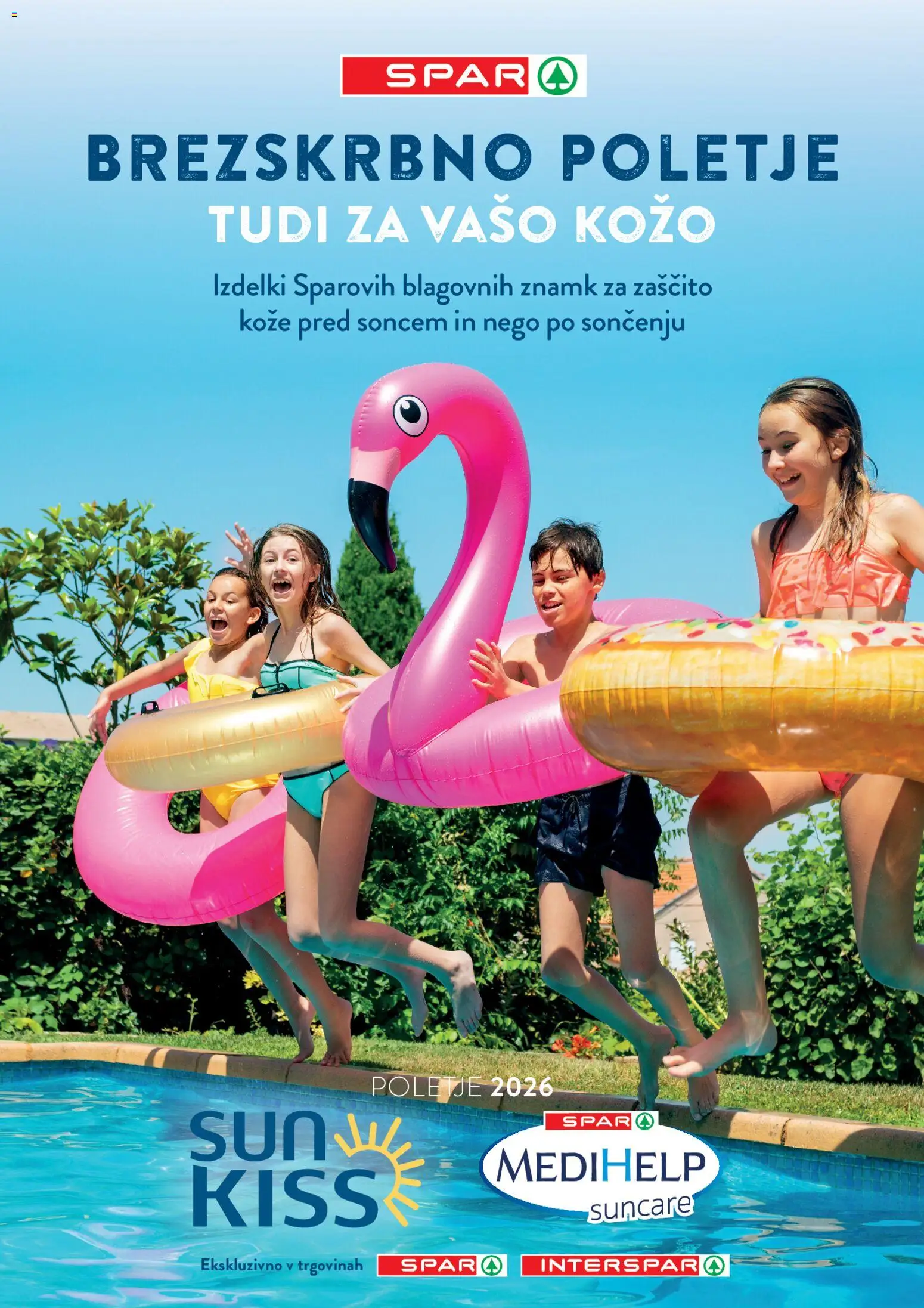 Spar katalog Zaščita kože pred soncem | Veljaven od 16.04.2026 catalogue cover