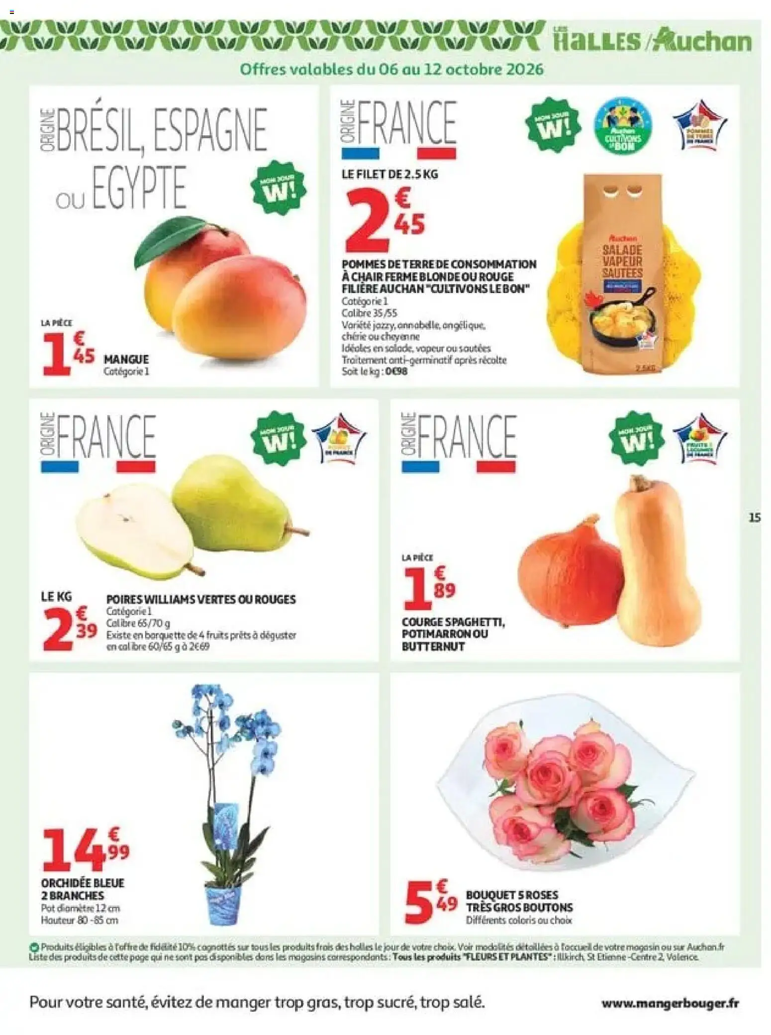 {H1} | Pagina: 15 | Producten: Salade, La, Orchidee, Pot