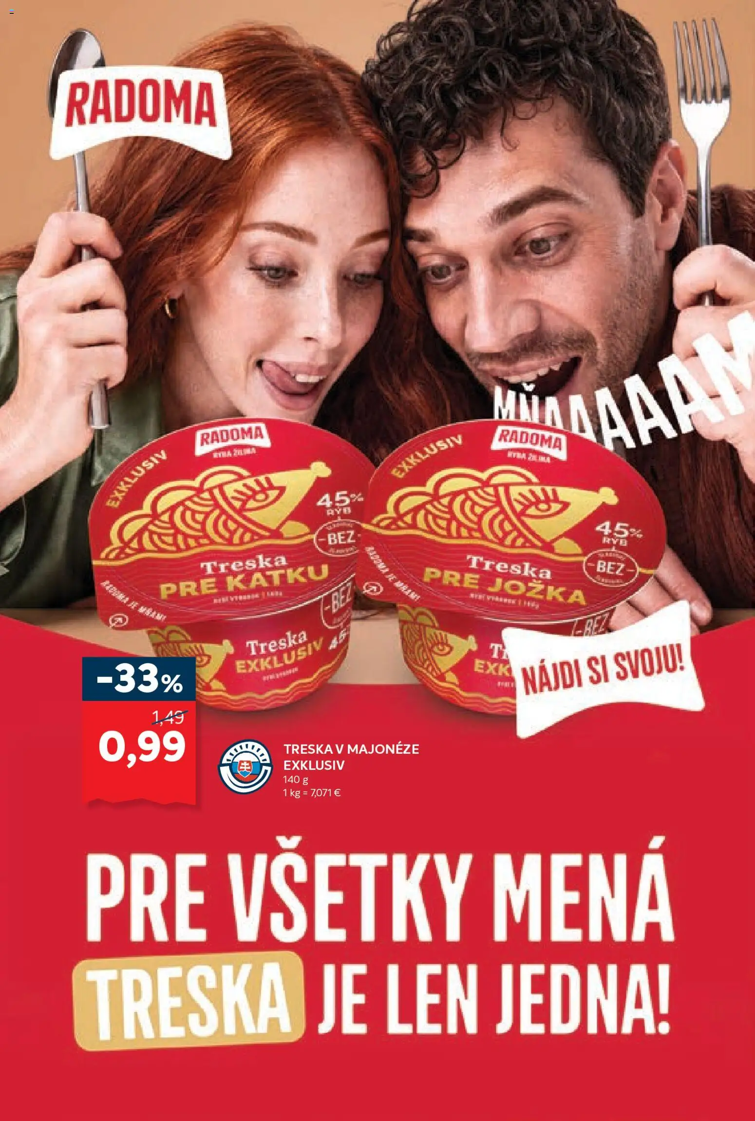 Nové Kraj akcie – leták je platný od 18.06.2026 | Strana: 8 | Produkty: Treska