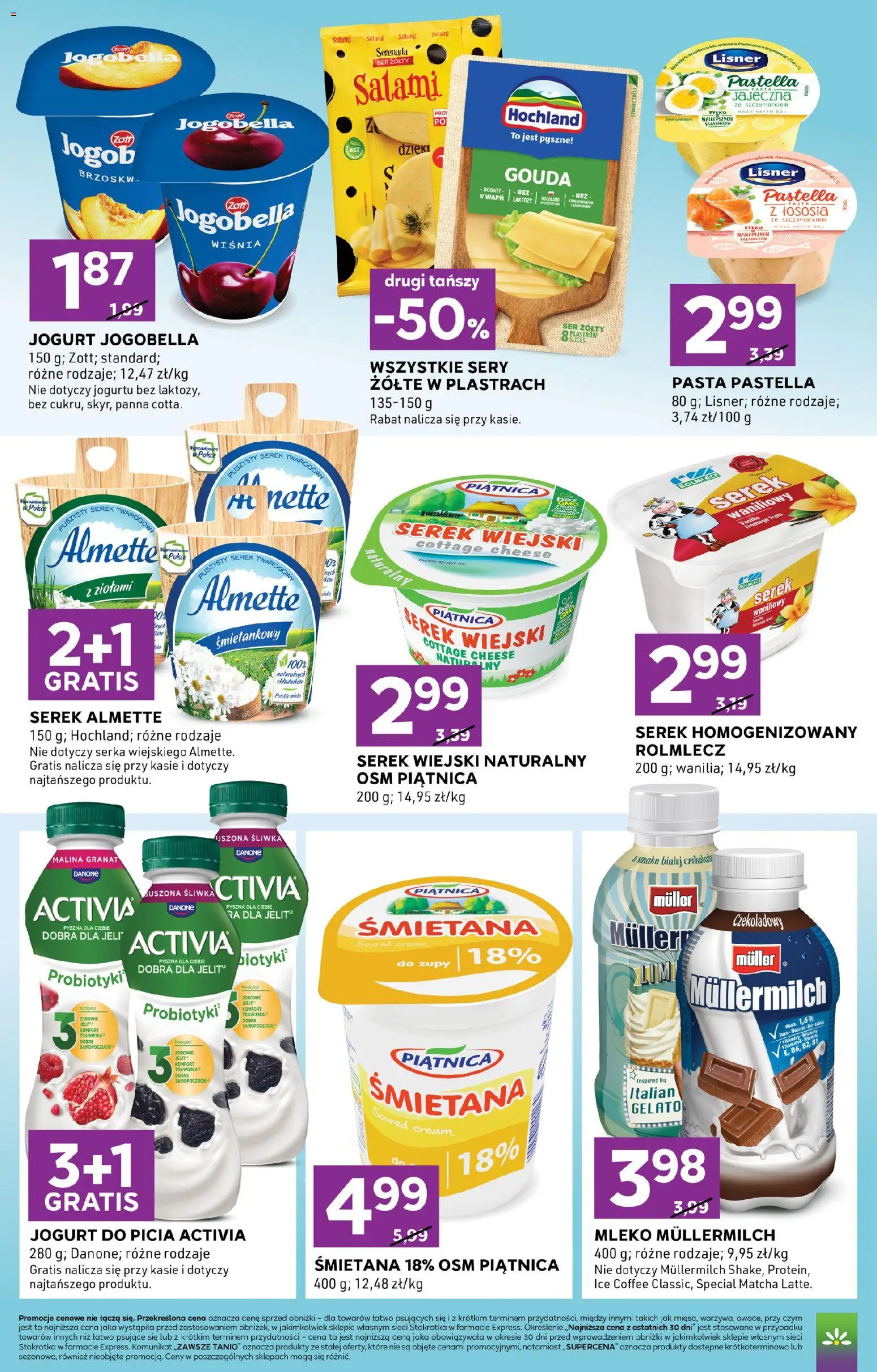 Stokrotka gazetka - Express od 10.09.2026 | Strona: 4 | Produkty: Zupy, Serek, Piątnica, Matcha