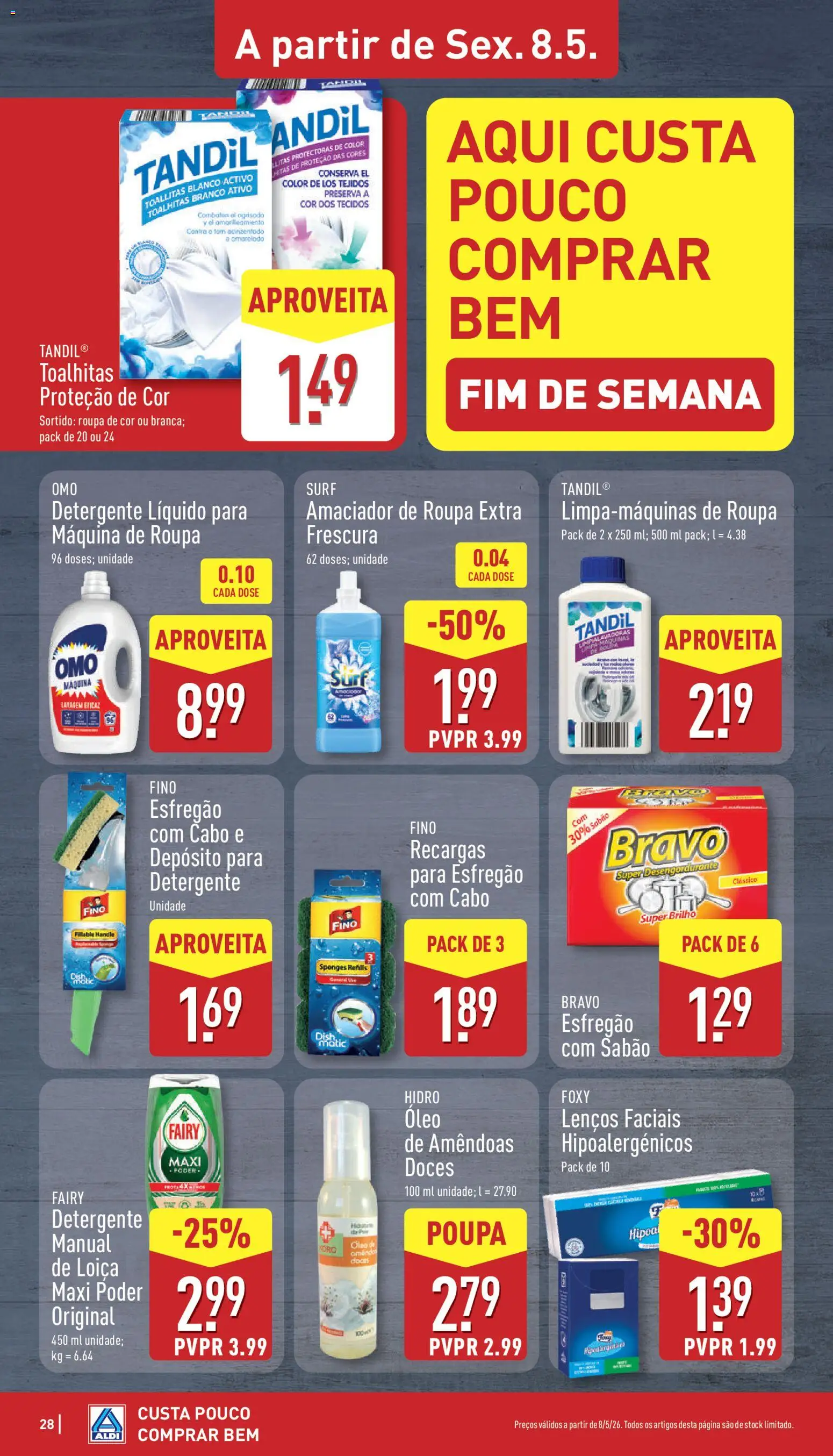 Aldi folheto | 04/05/2026 |  🎉 Como obter um desconto limitado? Poupe ainda hoje! | Portugal