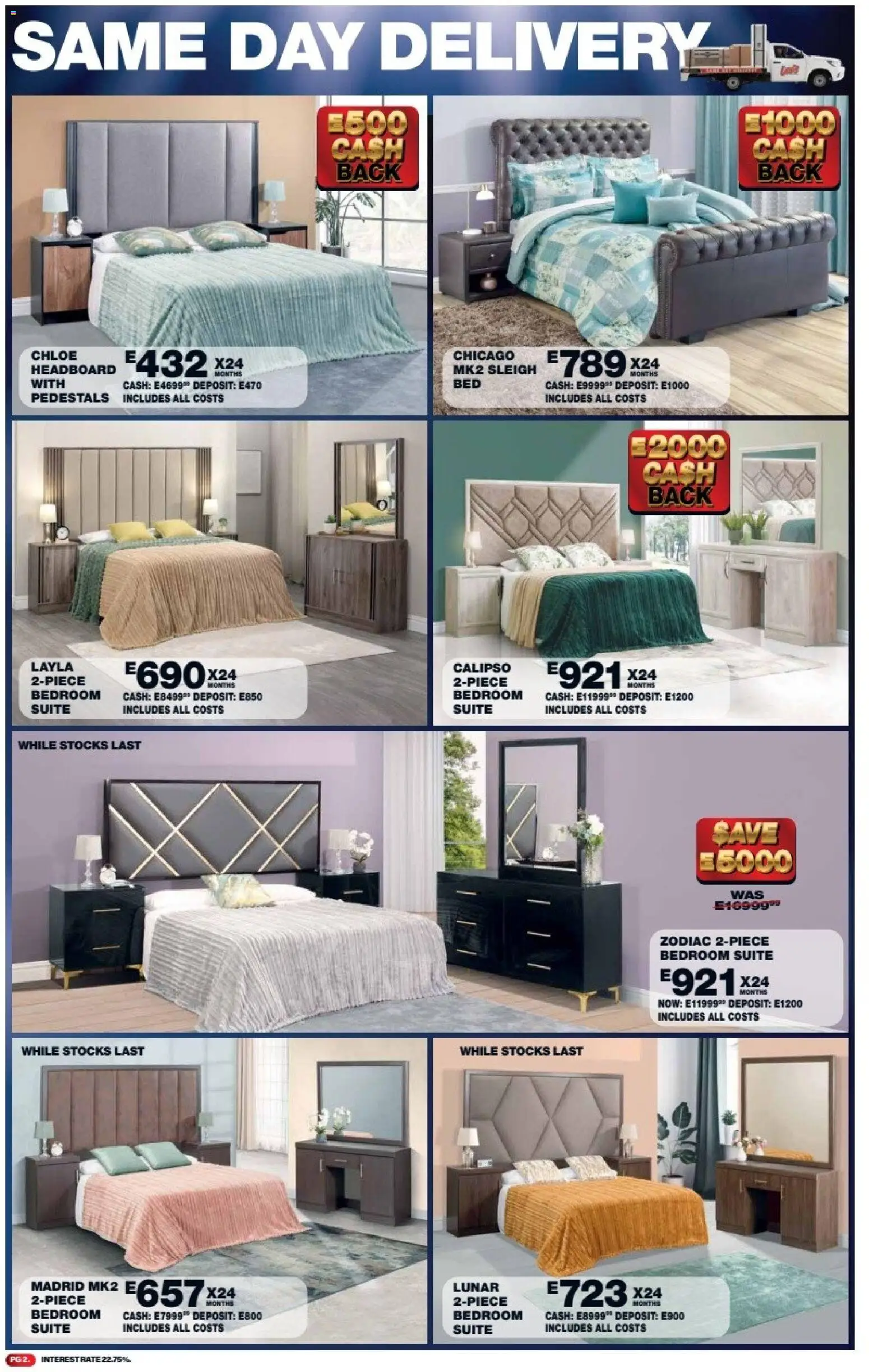 New Lewis Stores catalogue – valid from 11.05.2026 | Page: 2 | Products: Headboard