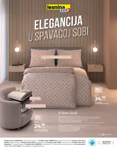 Lesnina Elegancija u spavaćoj sobi - Pregled kataloga iz trgovine Lesnina, vrijedi od 10.09.2026