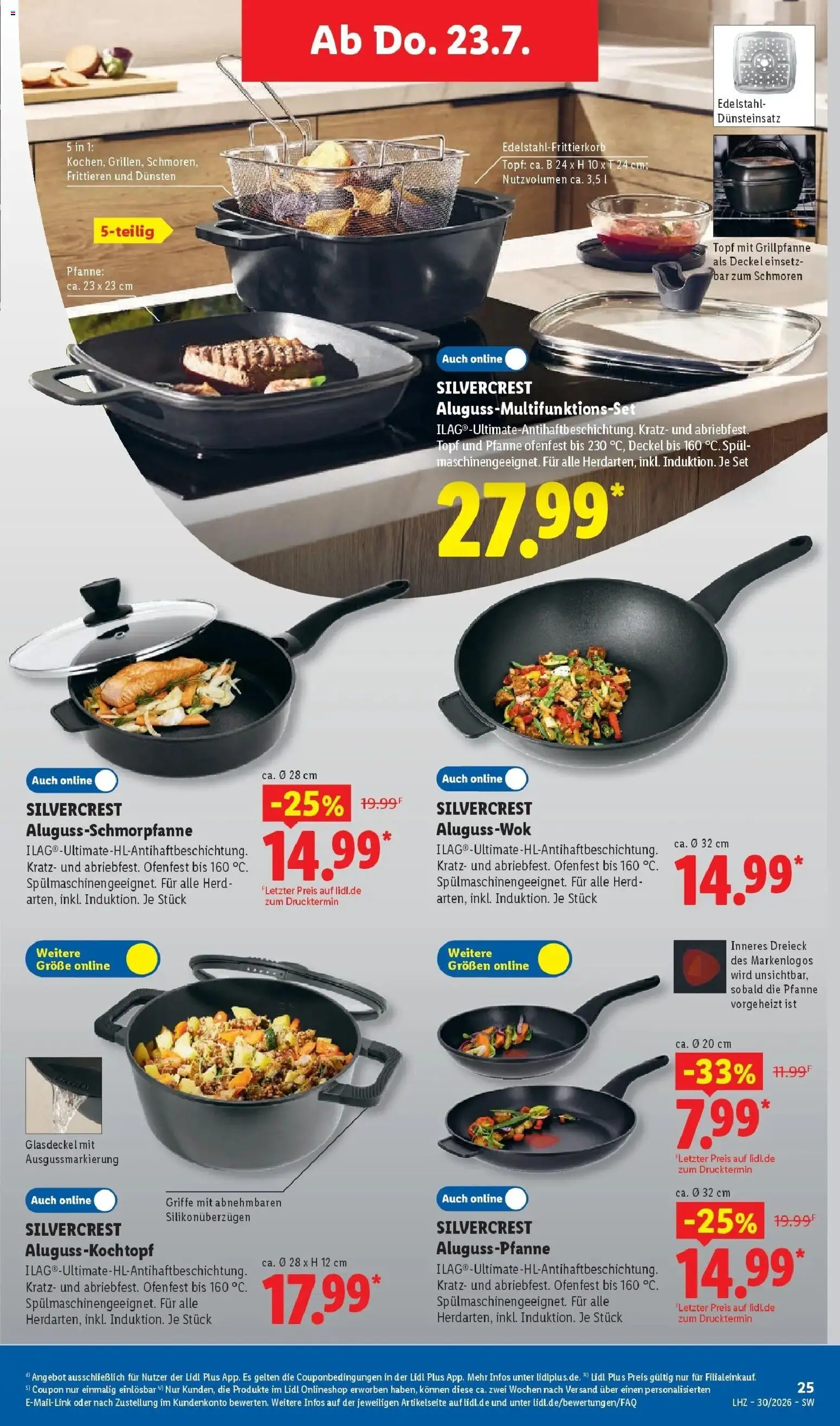 Lidl Prospekt Weikersheim – gültig ab 20.07.2026 | Seite: 51 | Produkte: Herd, Wok