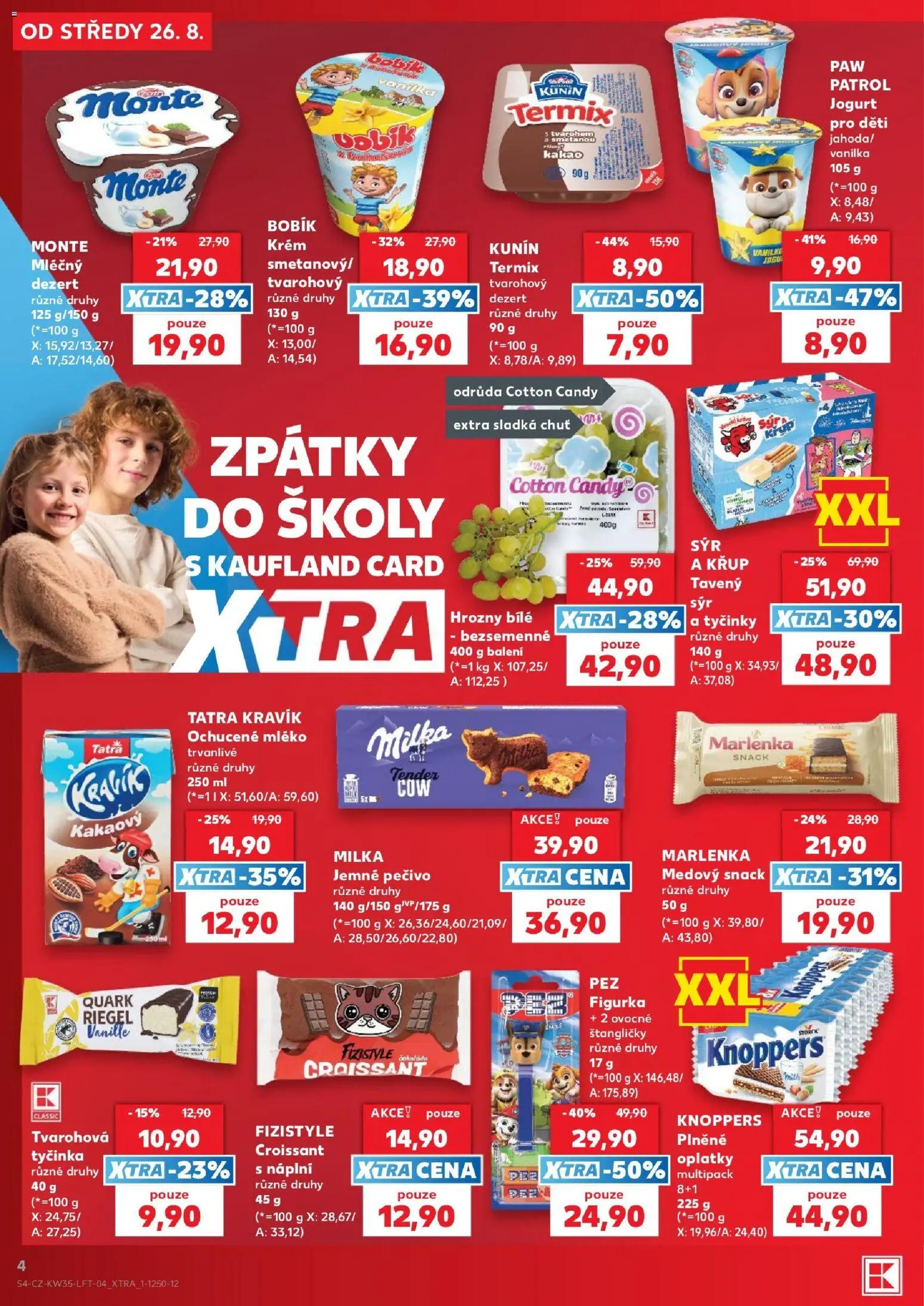 Kaufland leták - Praha 4 od 26.08.2026 | Strana: 4