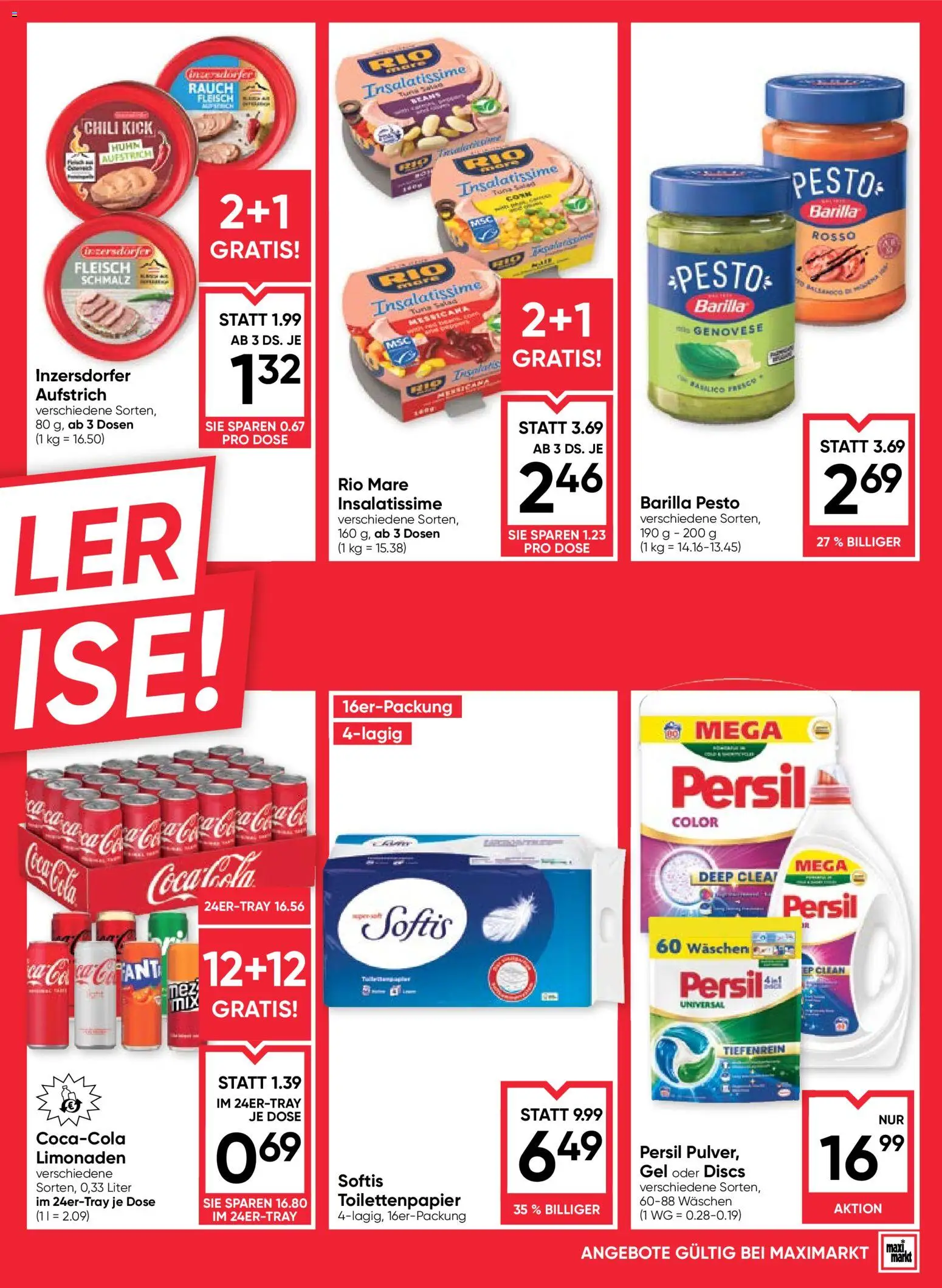 Maximarkt Flugblatt gültig ab 01.07.2026 | Seite: 3 | Produkte: Chili, Dolce gusto kapszula