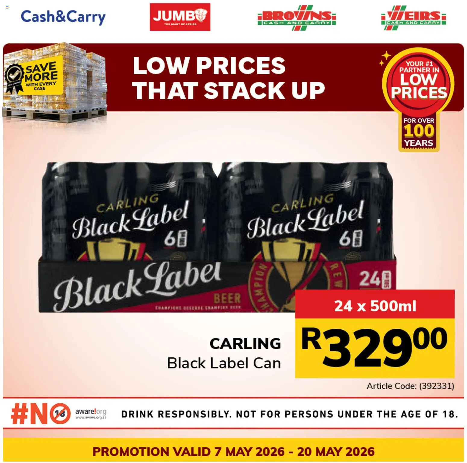 New Jumbo catalogue – valid from 07.05.2026 | Page: 9 | Products: Case, Beer