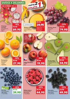 Náhled letáku Pomeranče, dovoz Řecko/Španělsko I. jakost 1 kg balení od 20.05.2026 | Strana: 8 | Produkty: Ovoce a zelenina, Pomeranče, Borůvky, Maliny