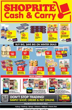 Shoprite specials catalogue – valid from 11.05.2026
