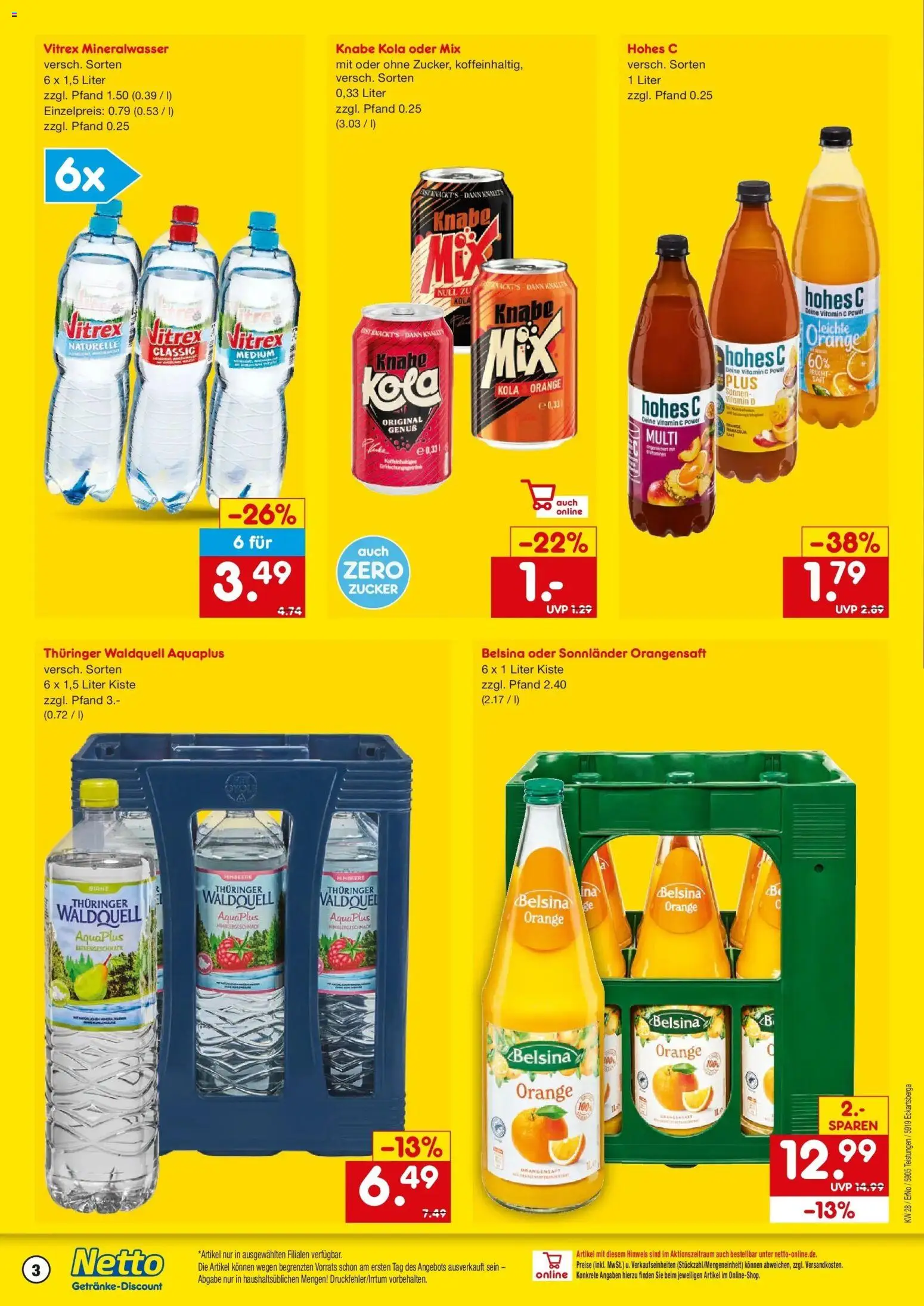 Netto Marken-Discount - Netto: Getränkeangebote – gültig ab 05.07.2026 | Seite: 3