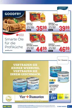 Metro angebote Starke Marken ab 30.04.2026 gültig | Seite: 15 | Produkte: Huile à frire, Öl