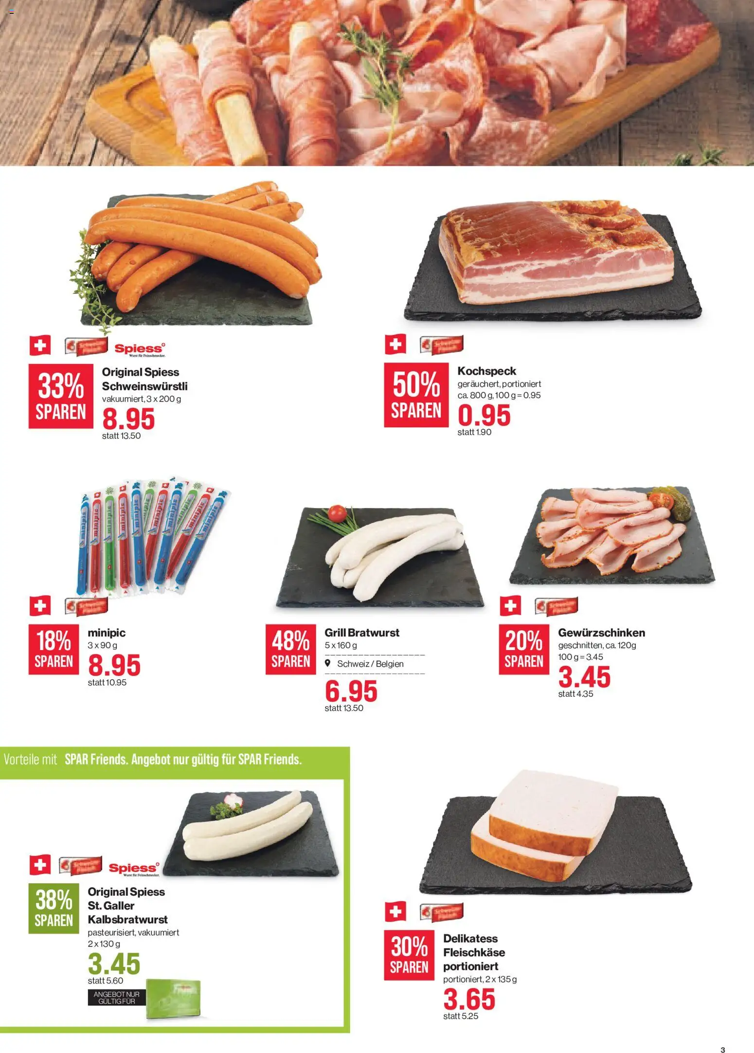 SPAR aktionen – gültig ab 03.09.2026 | Seite: 3 | Produkte: Grill