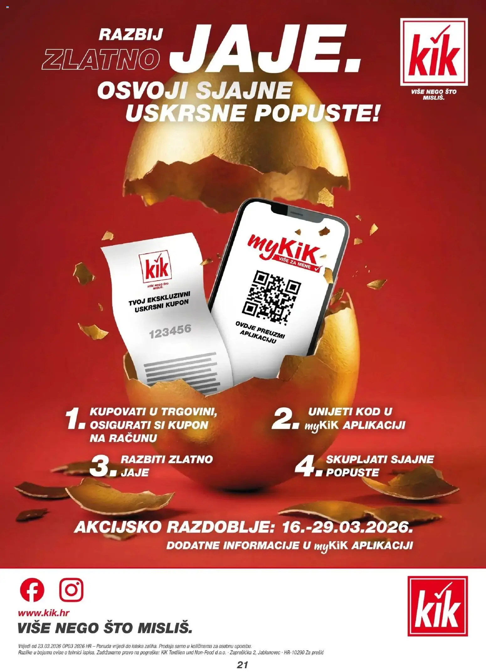 Kik katalog | vrijedi od 23.03.2026 | Stranica: 21