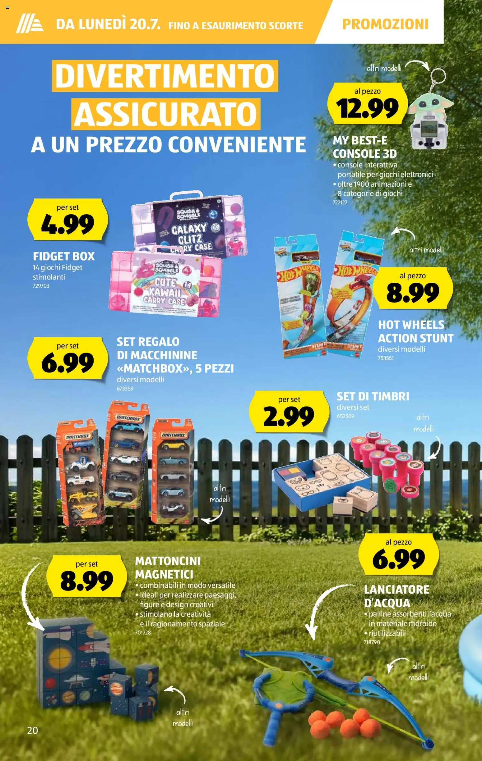 Aldi aktionen IT – gültig ab 16.07.2026 | Seite: 20 | Produkte: Box