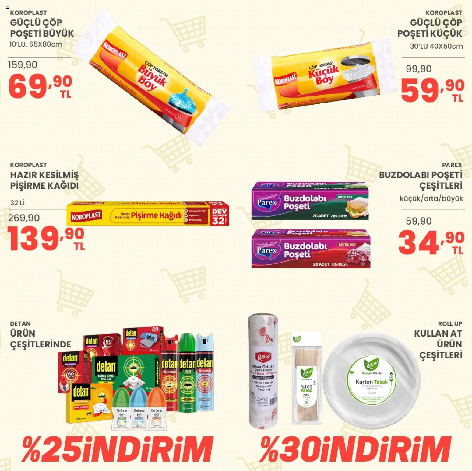 Sarıyer Katalog - 10 Temmuz 2026 tarihinden itibaren geçerlidir | Sayfa: 36 | Ürünler: Masa, Çöp torbası, Masa örtüsü, Buzdolabı