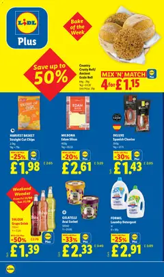 Preview of Lidl - Super Savers valid from 24/09/2026 | Page: 6 | Products: Basket, Grape, Detergent, Chips
