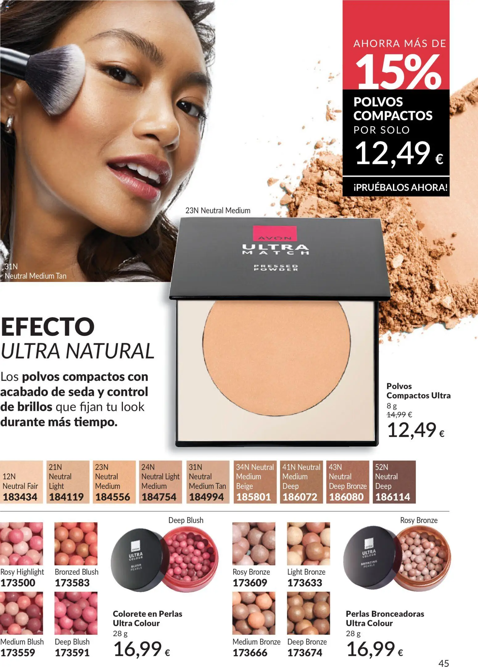 Catálogo AVON campaña 6 │ válido desde el 01.06.2026 | Página: 45 | Productos: Colorete