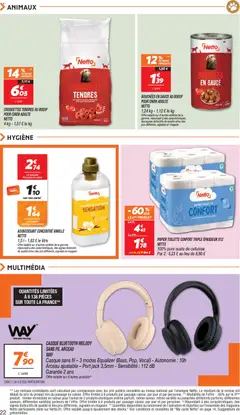 Netto - Prévisualisation de Netto catalogue valide à partir de 25/08/2026 | Page: 22 | Produits: Vanille, Casque Bluetooth, Bouteille, Casque