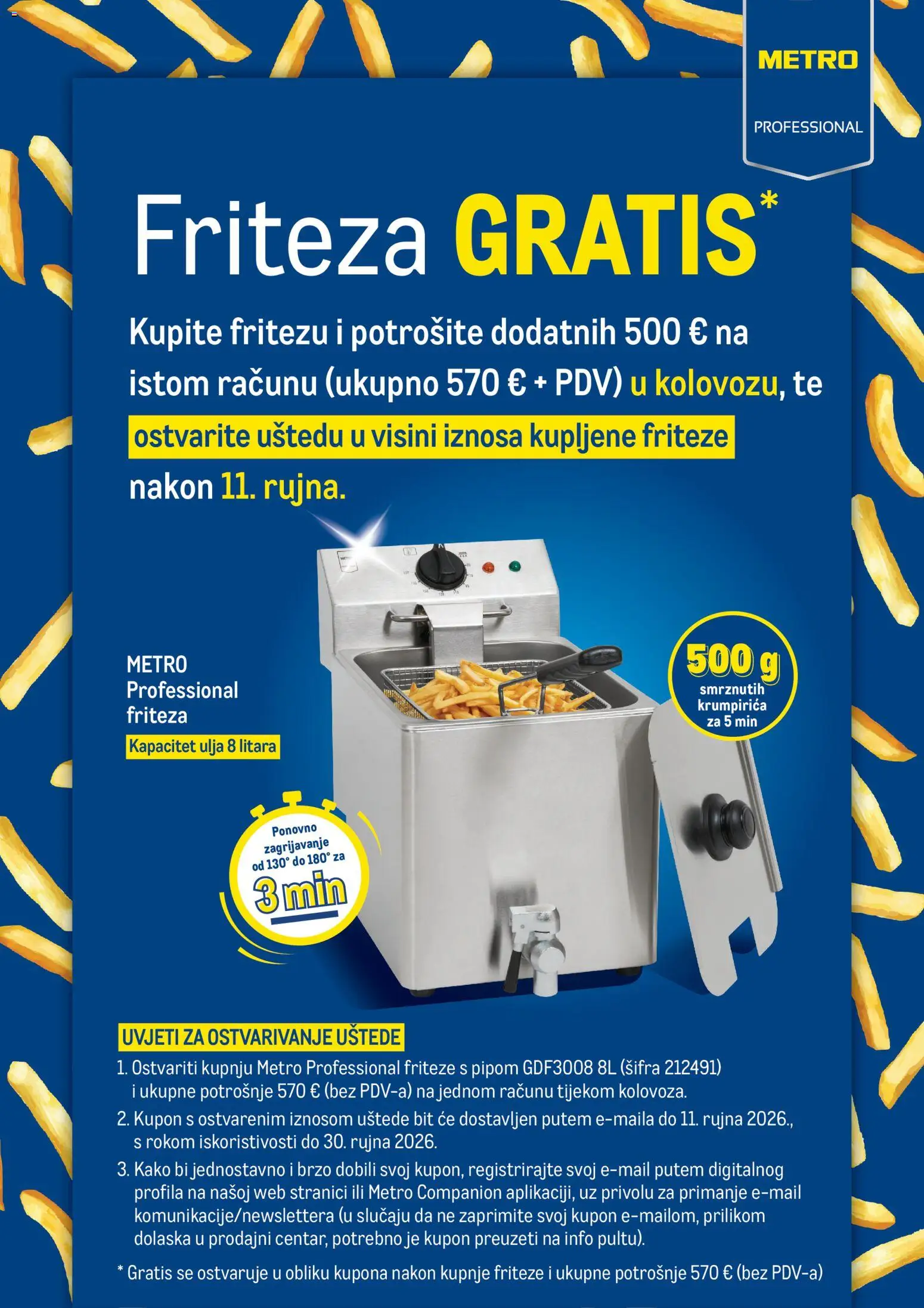 Metro katalog | vrijedi od 03.08.2026 | Stranica: 1 | Proizvodi: Friteza