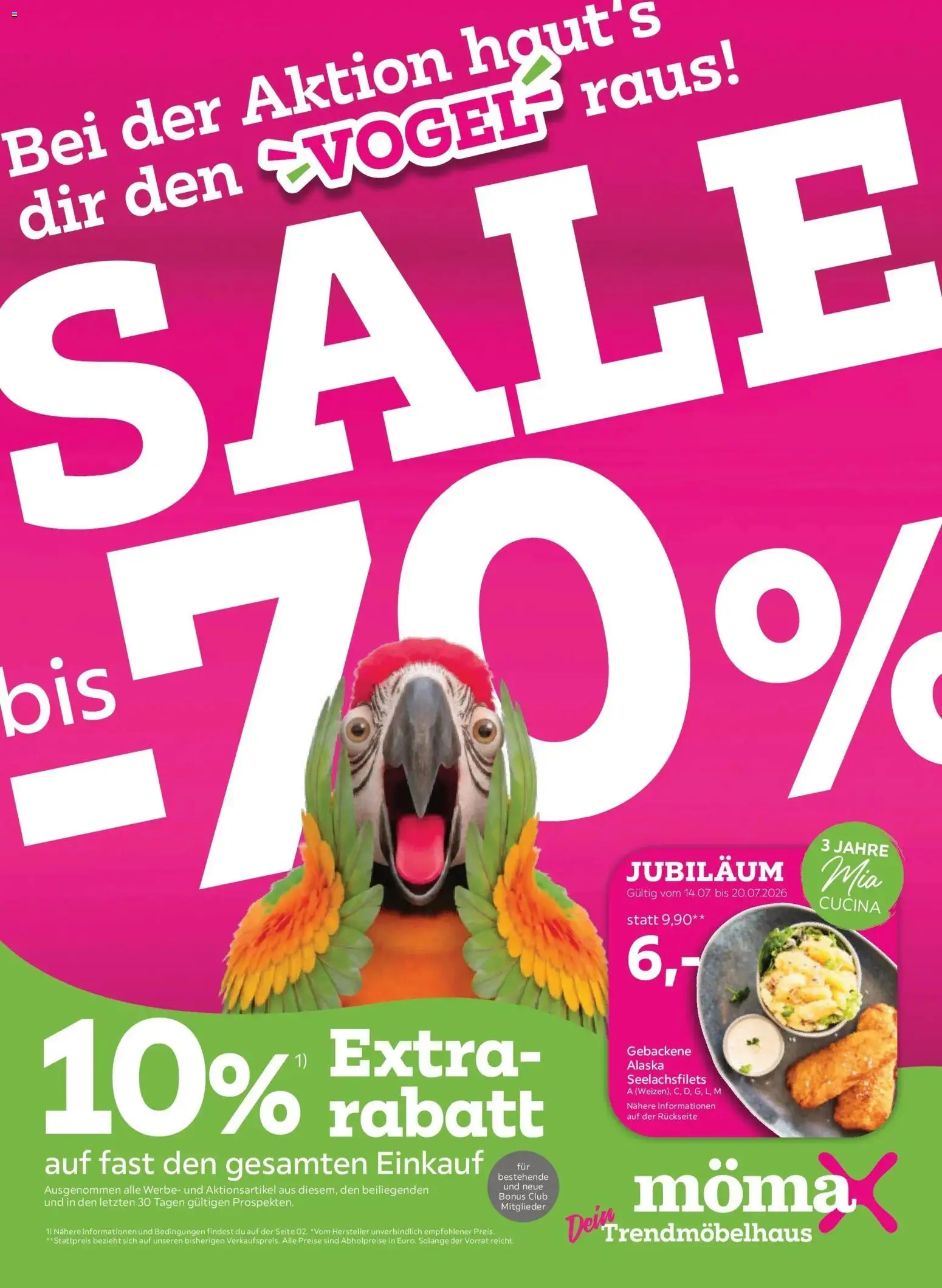 Mömax Ansfelden, Bruck An Der Mur, Villach (14.07.2026) catalogue cover