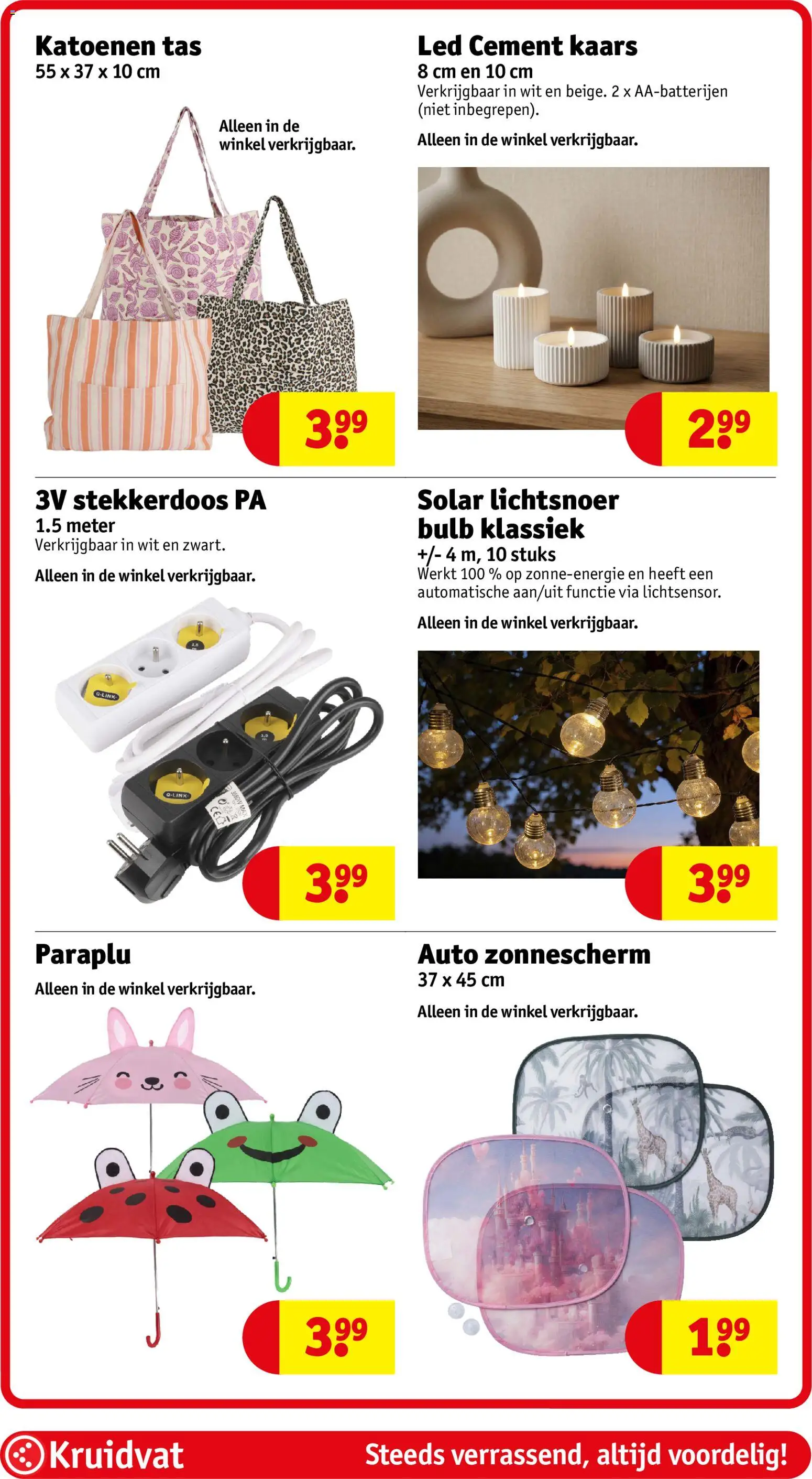 {H1} | Pagina: 63 | Producten: Tas, Paraplu, Kaars