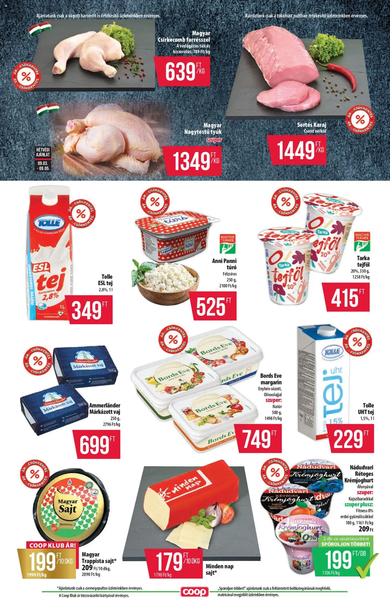 COOP akciós ujság - amely érvényes a következő dátumtól: 2026.09.03. | Oldal: 3