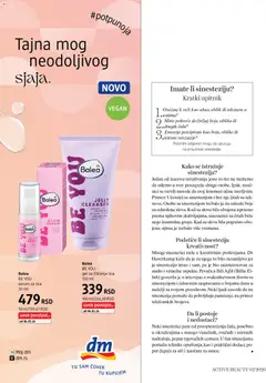 DM Drogerie katalog Active Beauty - pregled DM Drogerie kataloga - važi od 05.05.2026 | Strana: 26 | Proizvode: Sto, Miris, Audio