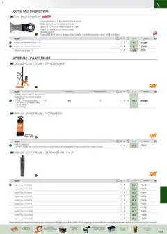 Rexel - Prévisualisation de Rexel EPI, mesure, outillage, fixations et consommables valide à partir de 01/09/2025 | Page: 54 | Produits: Pompe à eau, Mortier, Pompe à eau manuelle, Livre