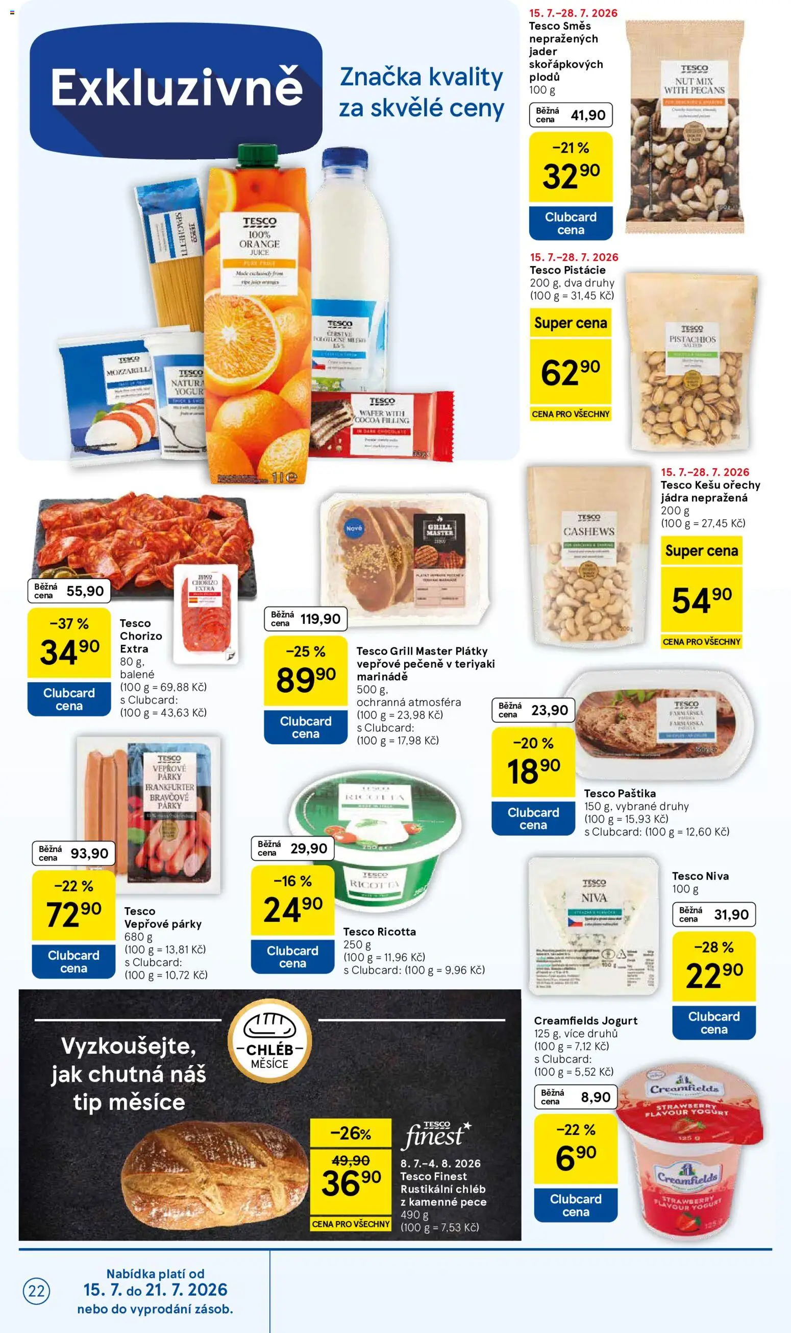 Tesco leták - Hypermarket od 15.07.2026 | Strana: 22