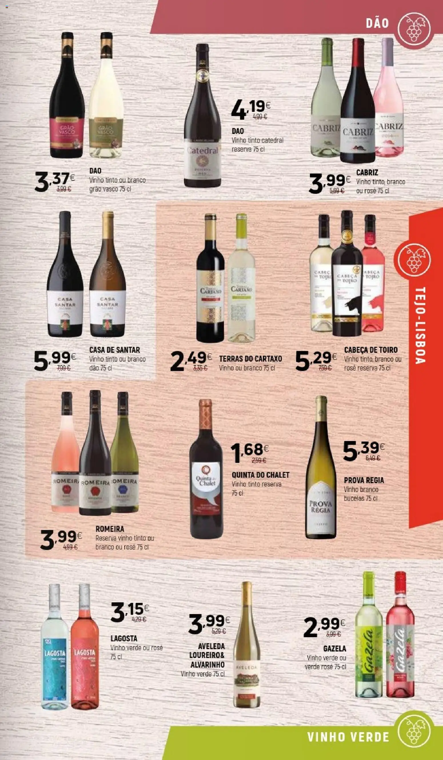 Coviran folheto │ válido de 08/09/2026 | Página: 15 | Produtos: Vinho branco, Lagosta, Vinho, Vinho tinto