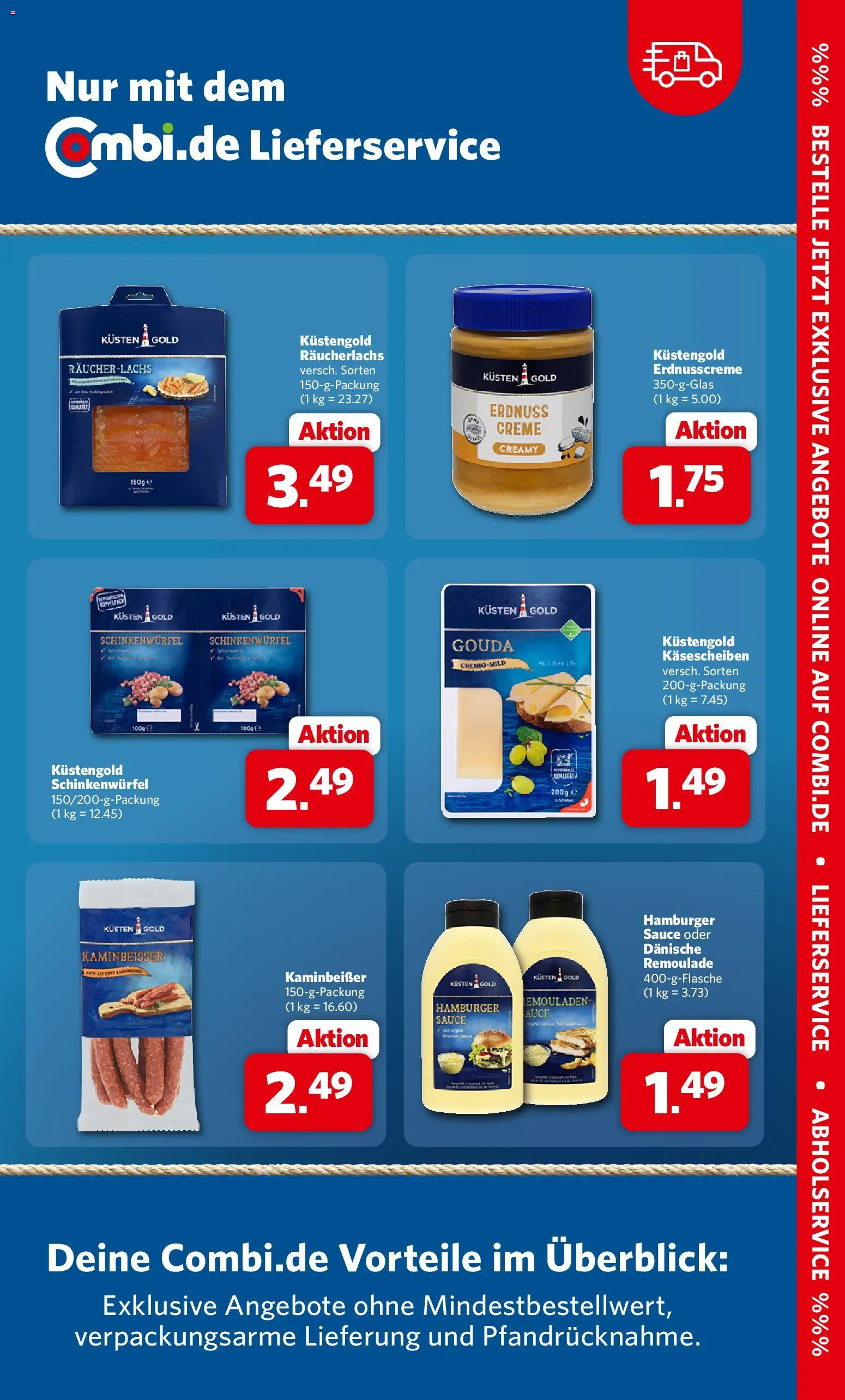 Combi Prospekt – gültig ab 10.08.2026 | Seite: 35 | Produkte: Gouda, Creme, Räucherlachs