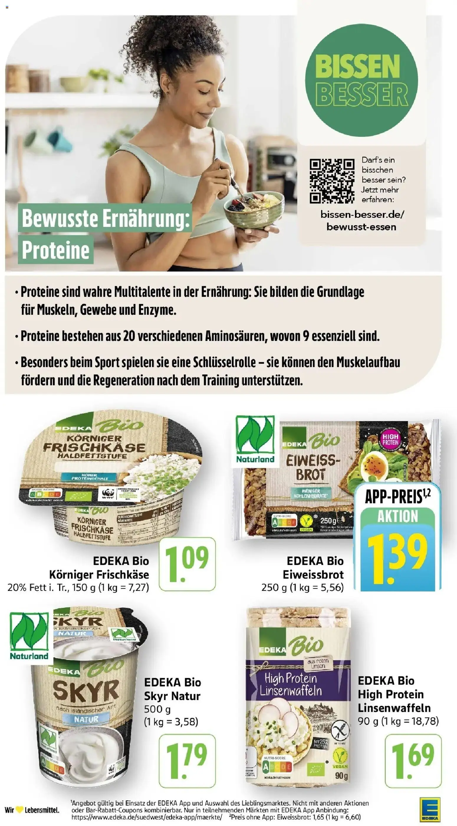 Edeka prospekt Heilbronn	 – gültig ab 27.04.2026 | Seite: 44 | Produkte: Skyr, Brot, Frischkase
