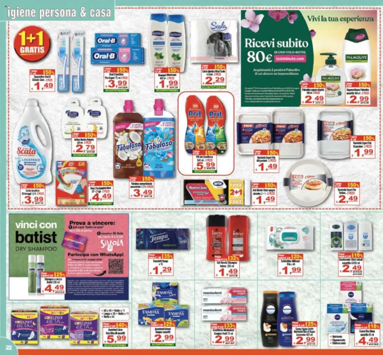 Volantino CTS del 29.04.2026 | Pagina: 22 | Prodotti: Shampoo, Lavatrice, Scala