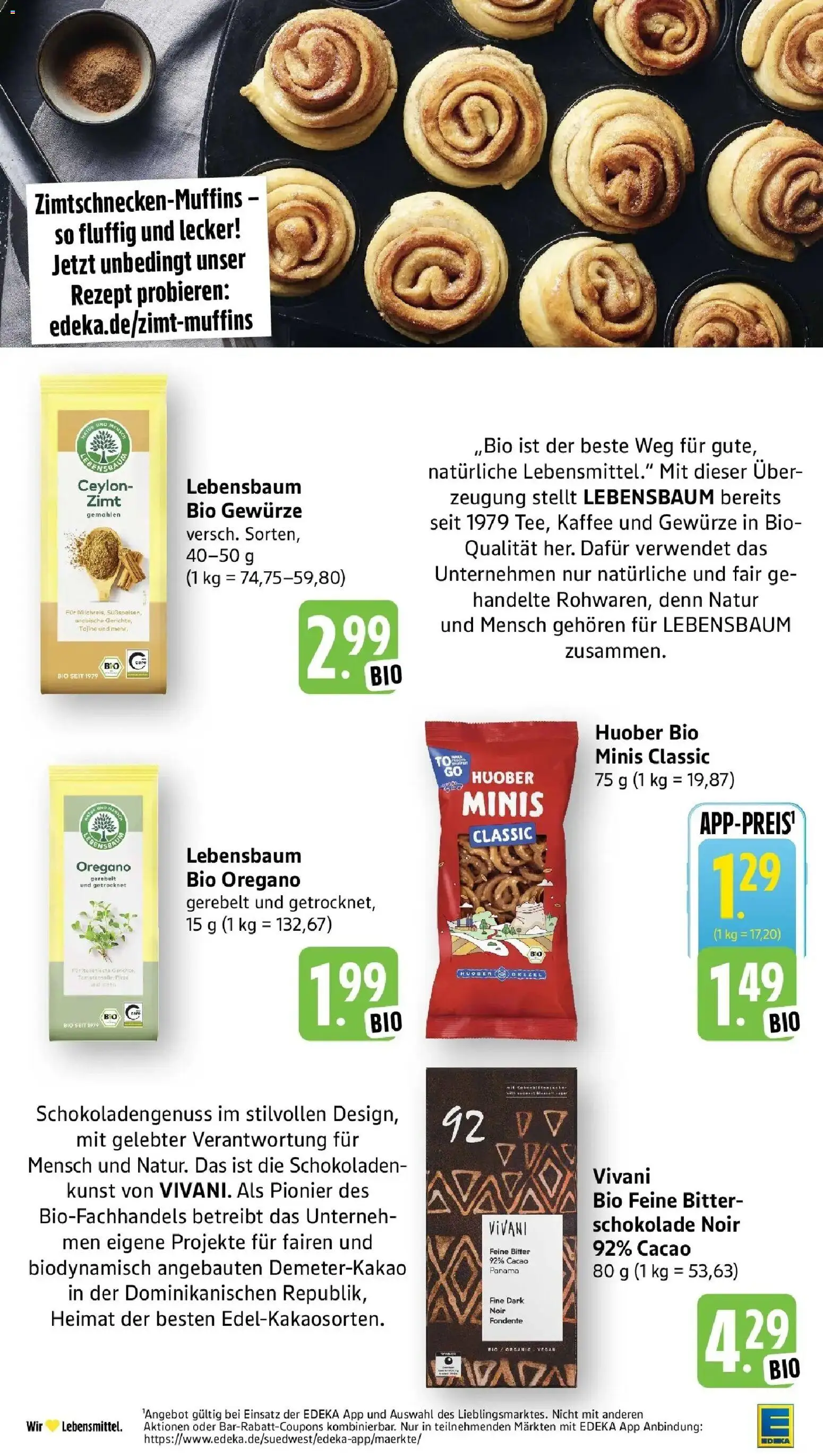 Edeka Prospekt Karlsruhe-Daxlanden (ab 10.08.2026) » Angebote Online | Seite: 25 | Produkte: Kaffee, Schokolade, Gewürze