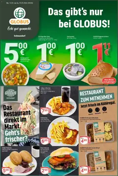Globus Prospekt Schwandorf ab 14.09.2026 gültig