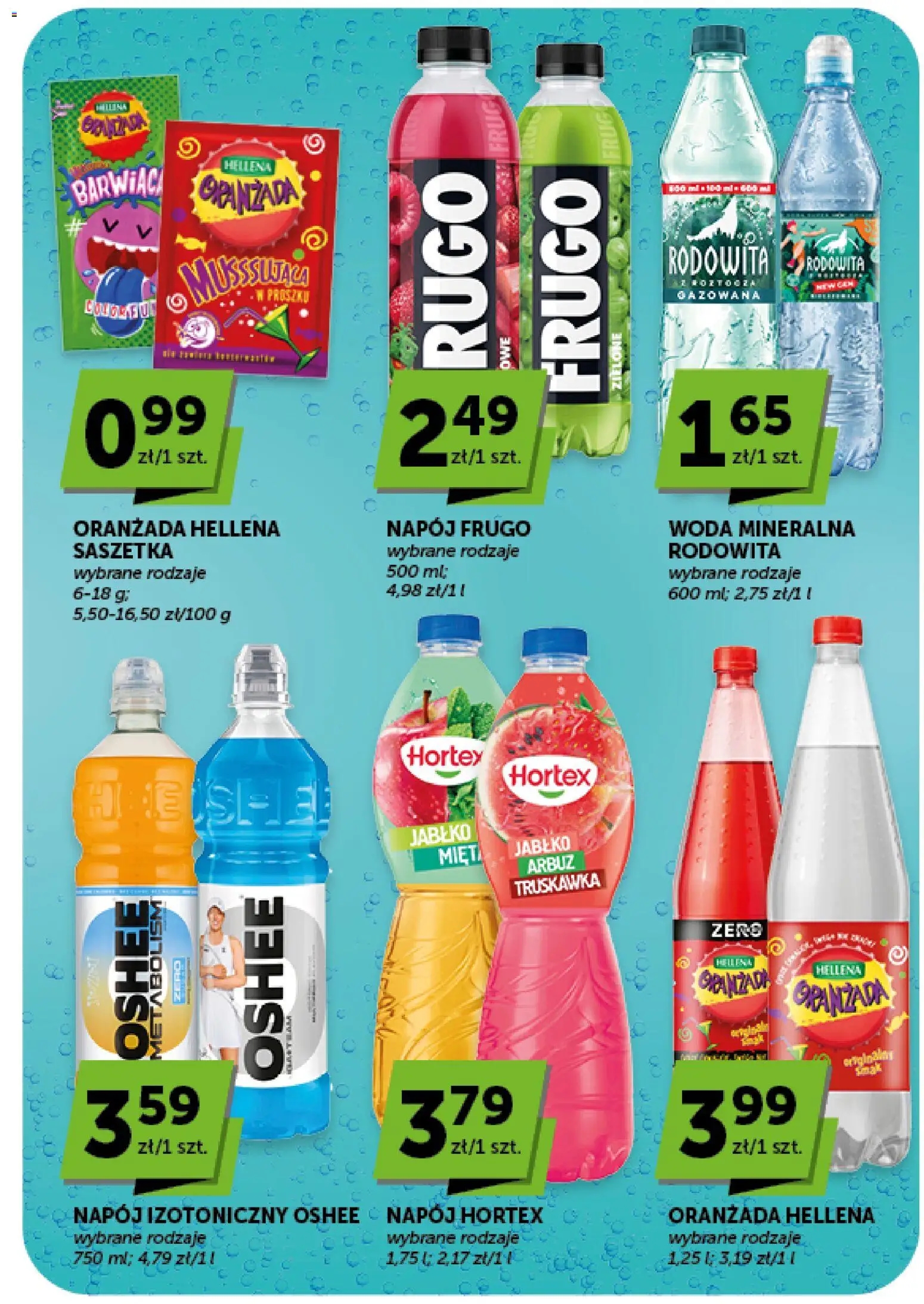 ABC gazetka od 10.09.2026 | Strona: 26 | Produkty: Arbuz, Woda mineralna, Oranżada hellena, Oshee