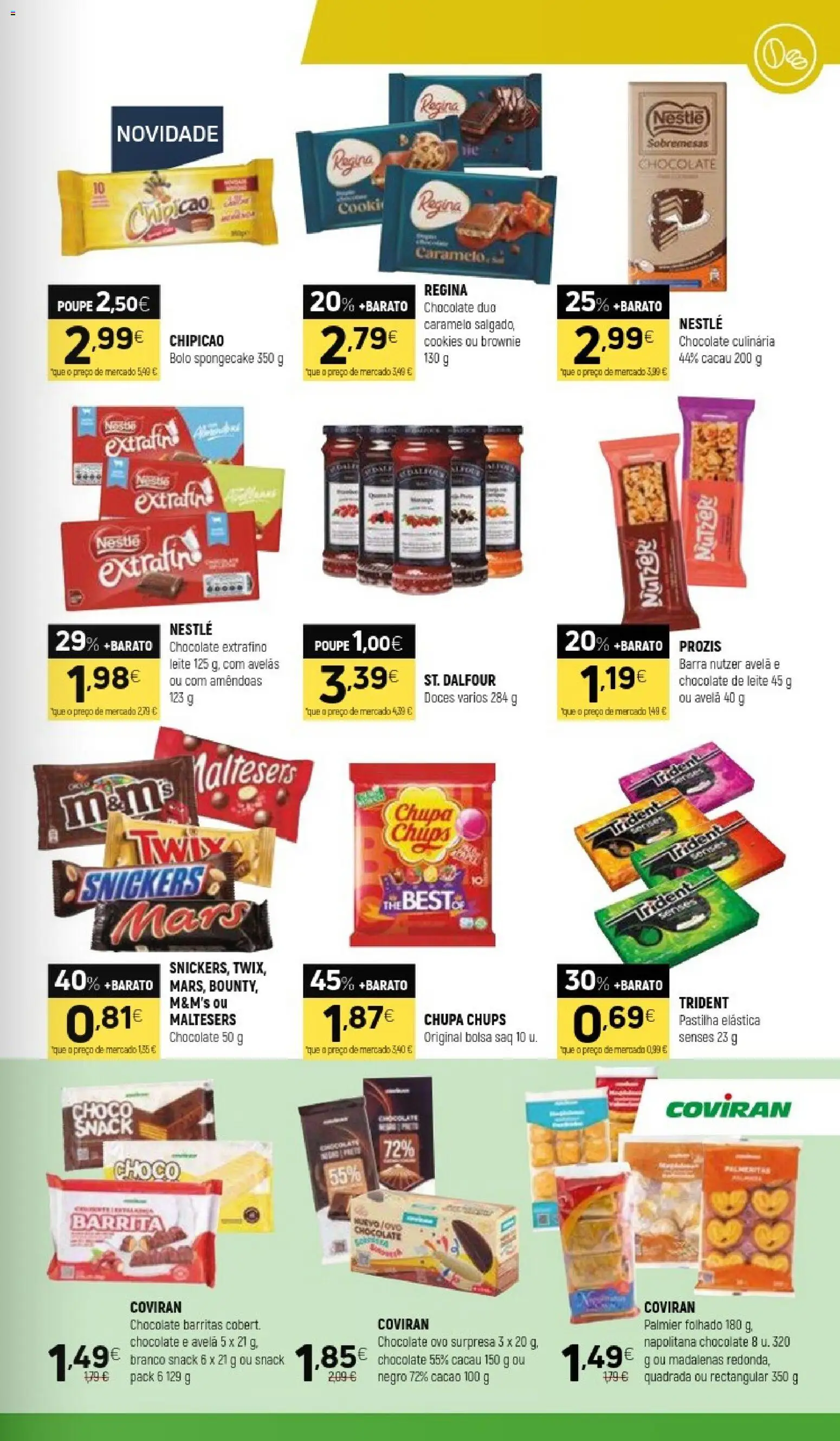 Coviran folheto │ válido de 05.05.2026 | Página: 9 | Produtos: Avelãs, Bolo, Nestlé, Chocolate