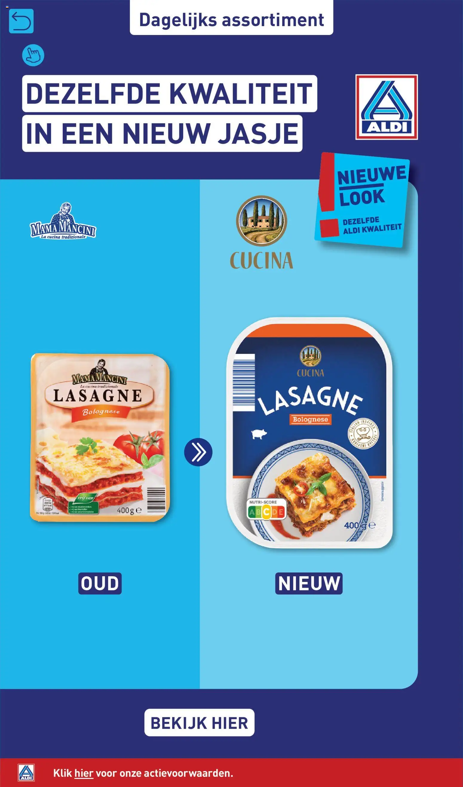 {H1} | Pagina: 52 | Producten: Lasagne, La