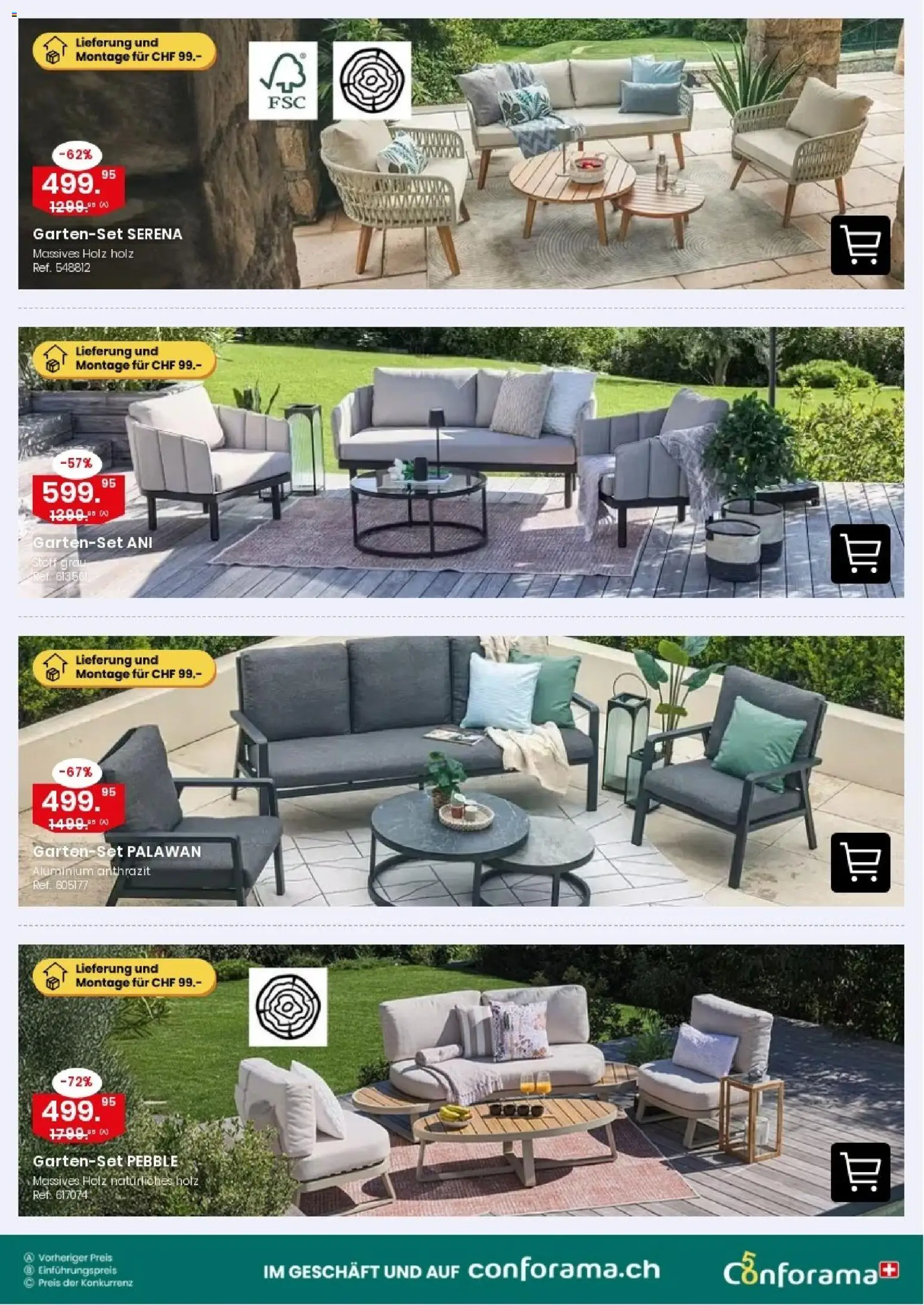 Conforama aktionen Gartensofa – gültig ab 07.10.2026 | Seite: 8