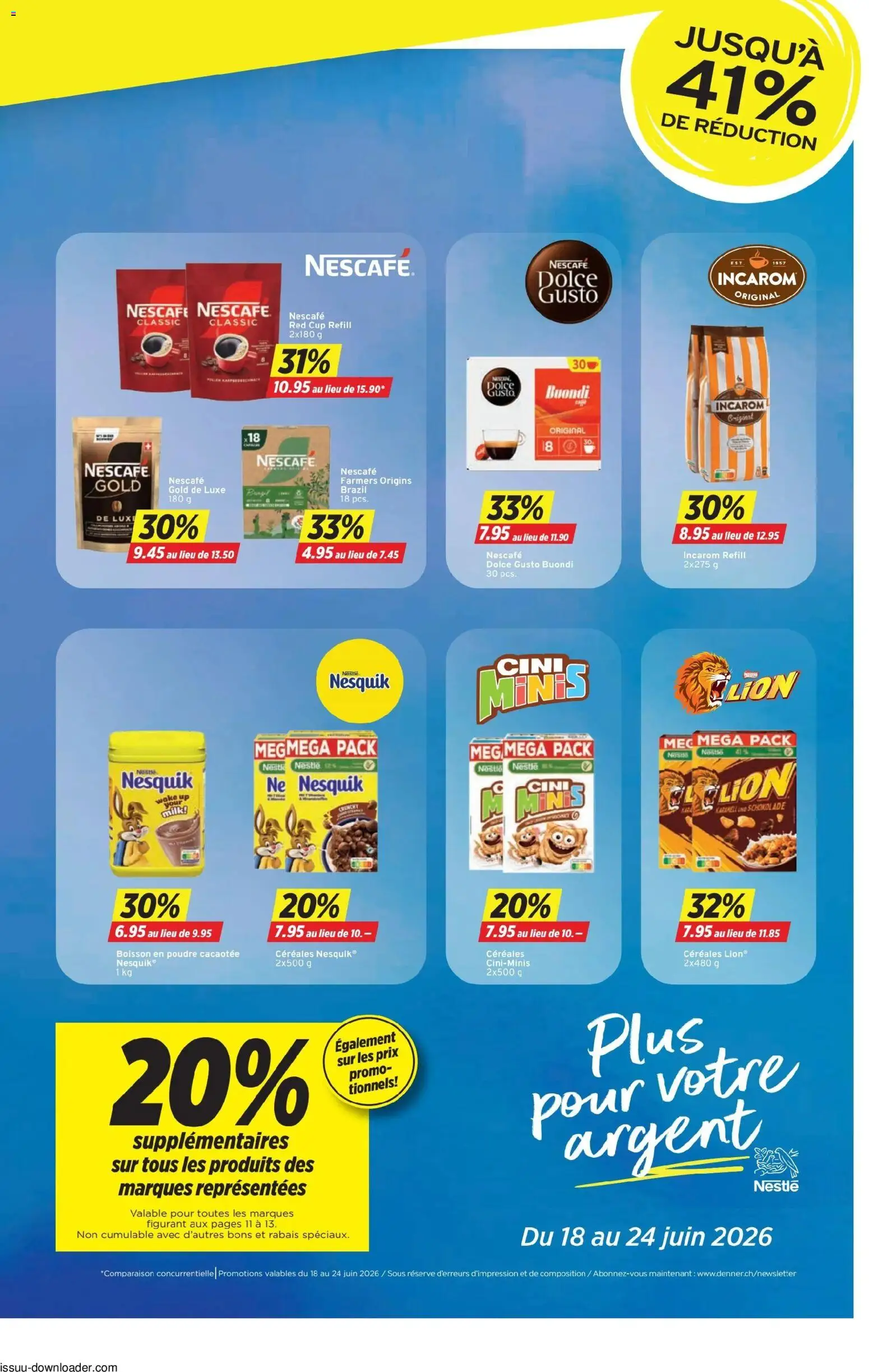 Denner aktionen FR – gültig ab 18.06.2026 | Seite: 13