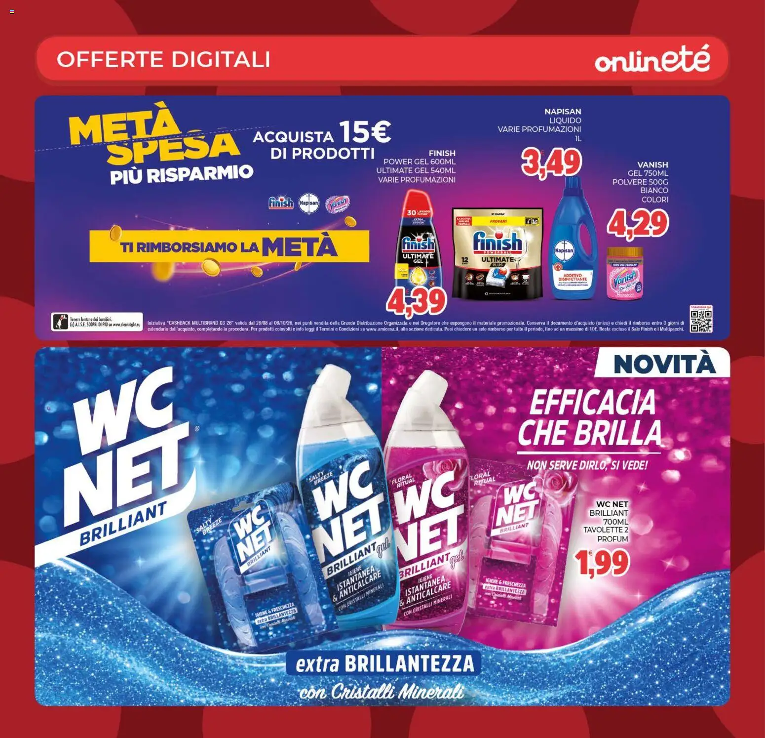 Volantino Eté del 19/08/2026 | Pagina: 24 | Prodotti: Anticalcare, Sale, WC