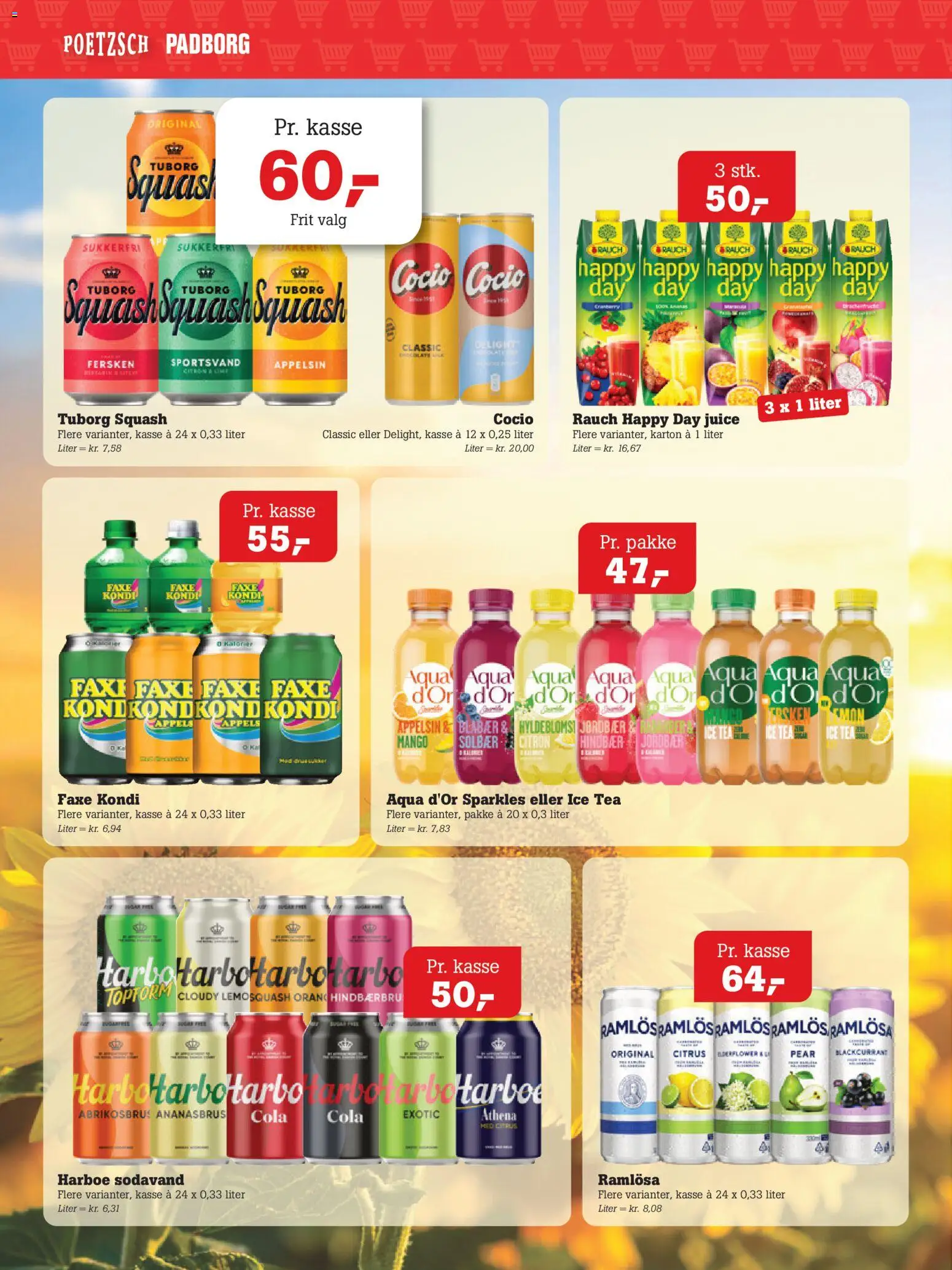 Poetzsch Padborg tilbudsavis – gyldig fra 30/07/2026 | Side: 30 | Produkter: Jordbær, Sodavand, Hindbær, Tuborg Squash