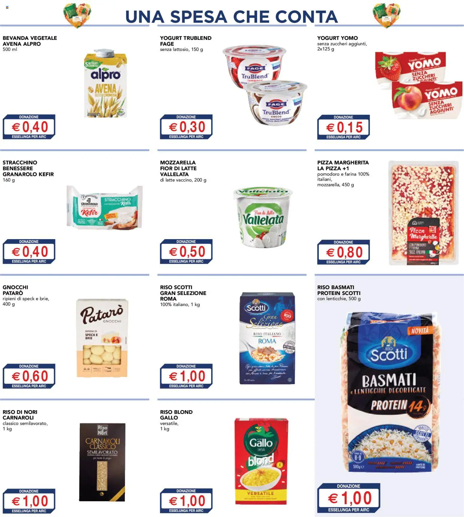 Volantino Esselunga S del 07.05.2026 | Pagina: 3 | Prodotti: Speck, Riso Basmati, Latte, Stracchino