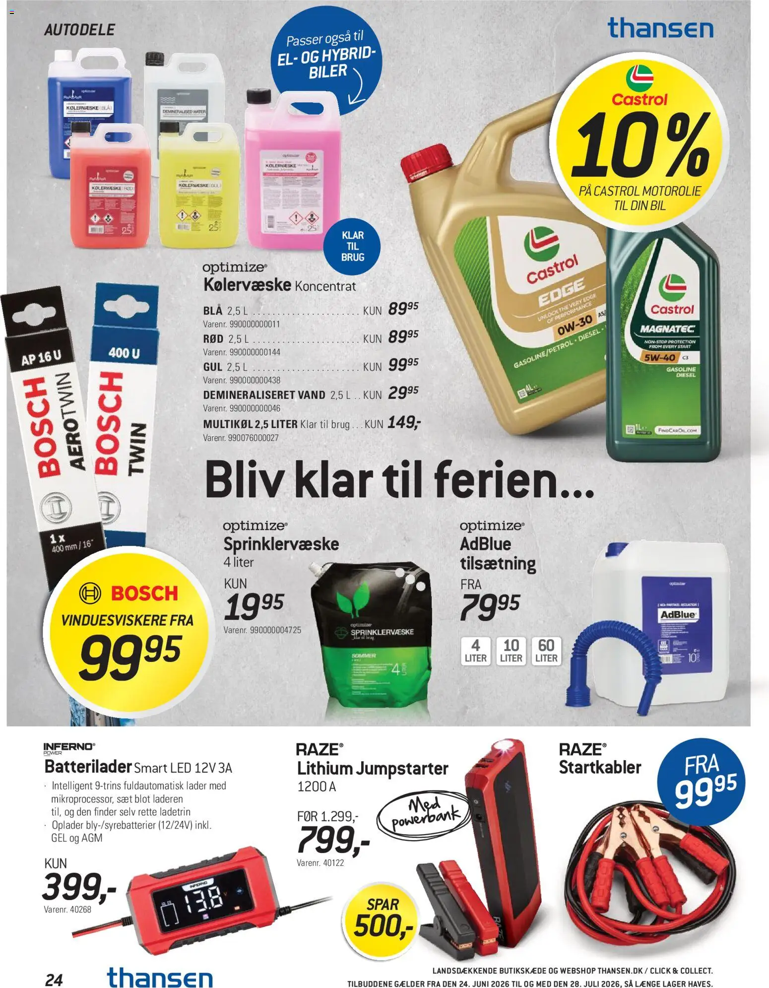 Thansen tilbudsavis – gyldig fra 24/06/2026 | Side: 24 | Produkter: Powerbank