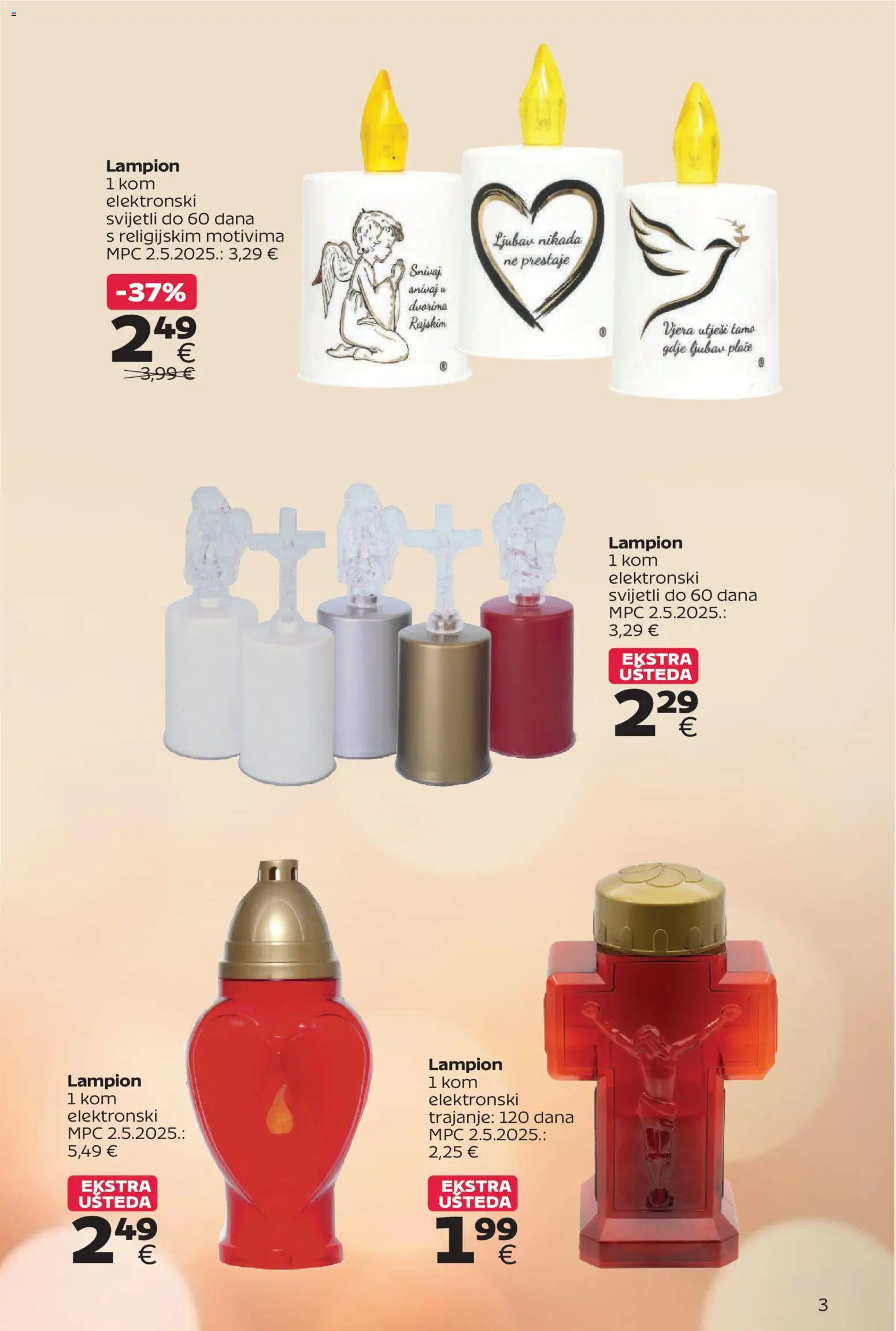 Tommy katalog | vrijedi od 12.10.2026 | Stranica: 3 | Proizvodi: Lampion