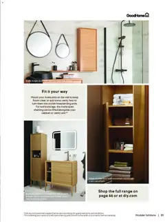 Preview of B&Q - Bathrooms valid from 16.12.2025 | Page: 31 | Products: Door, Cabinet, Wall cabinet